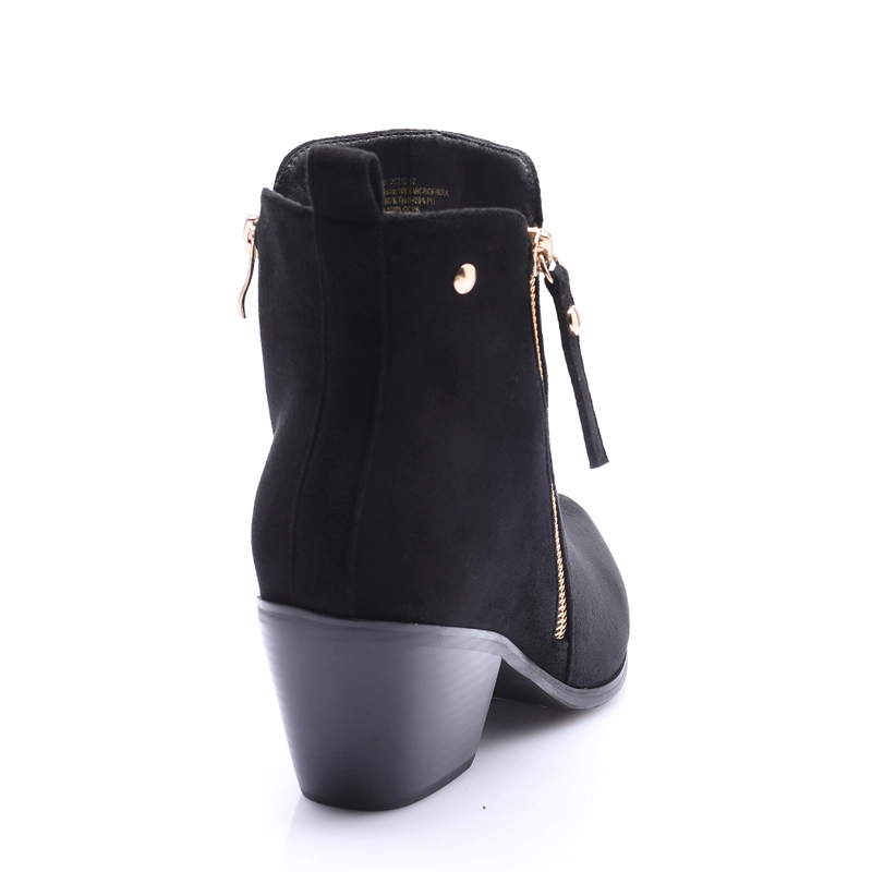 BOTIN MUJER SOLEA ANTIBES NEGRO - 2