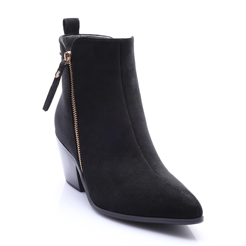 BOTIN MUJER SOLEA ANTIBES NEGRO - 3