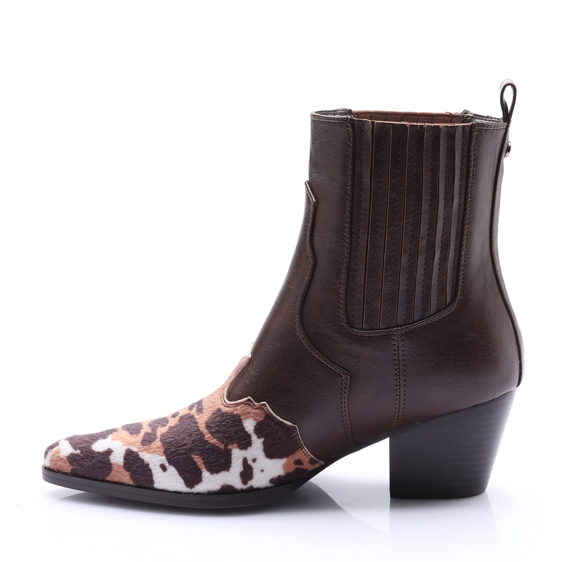 BOTIN MUJER SOLEA LIMONCELLO MARRON - 4