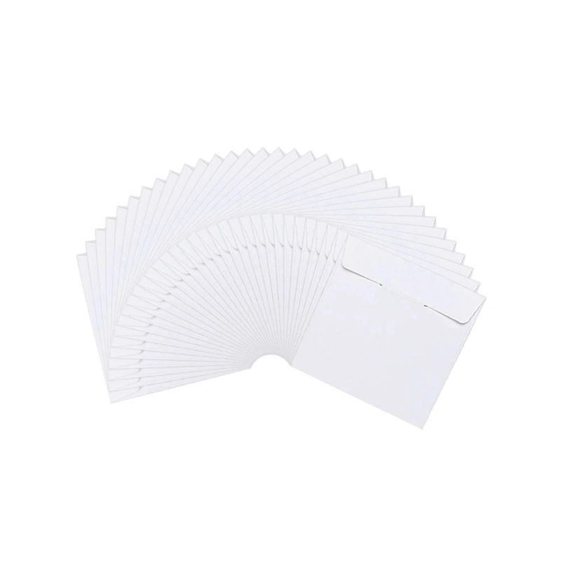 SOBRES PAPEL PARA DVD, CD, BLU-RAY PACK 100 UNIDADES - 1