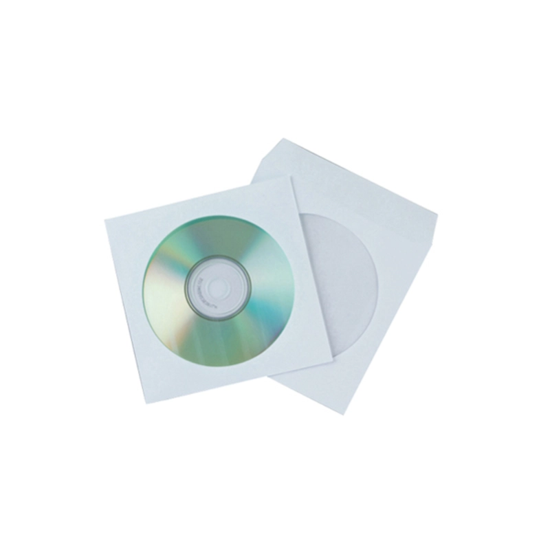 SOBRES PAPEL PARA DVD, CD, BLU-RAY PACK 100 UNIDADES - 6