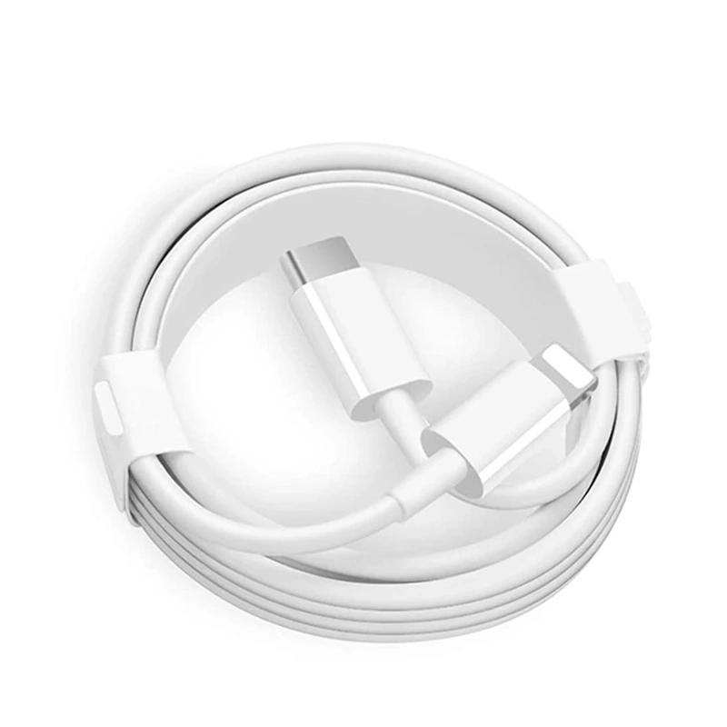CABLE CARGA RAPIDA USB-C/LIGHTNING 1MTS - 2