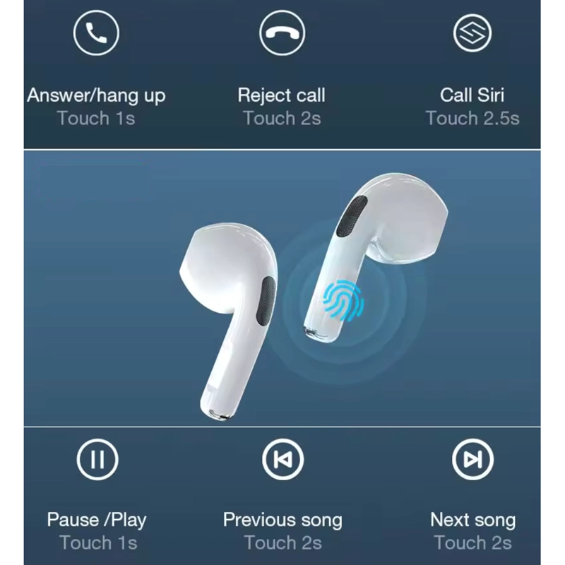 AUDÍFONOS LENOVO HT38 TOUCH BLUETOOTH - 4