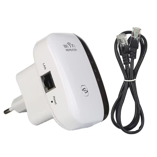 MINI REPETIDOR AMPLIFICADOR WIFI INALÁMBRICO 300MBPS - 3