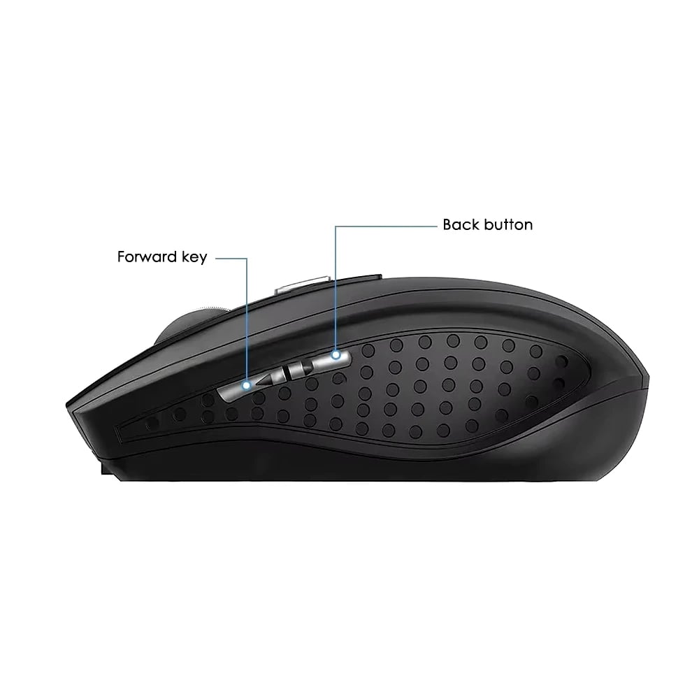 MOUSE INALÁMBRICO ERGONÓMICO 2.4GHZ DPI AJUSTABLE - 3