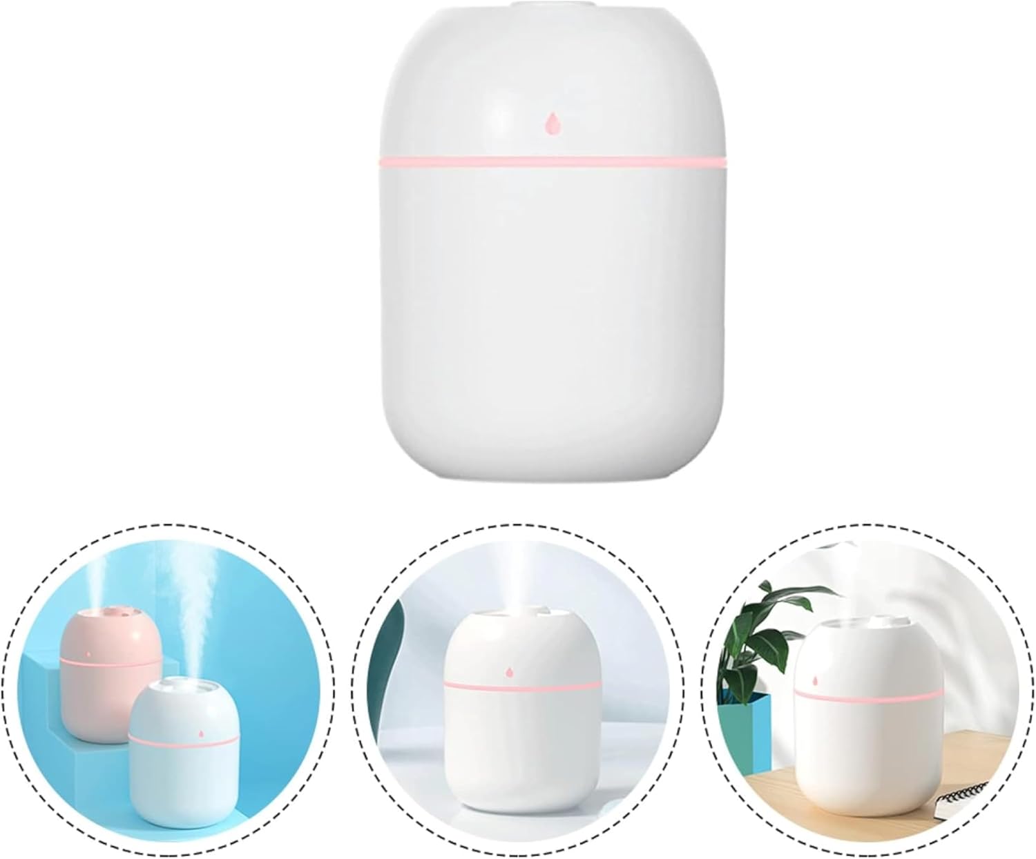 HUMIDIFICADOR DE AIRE PORTÁTIL Y SILENCIOSO USB - 4