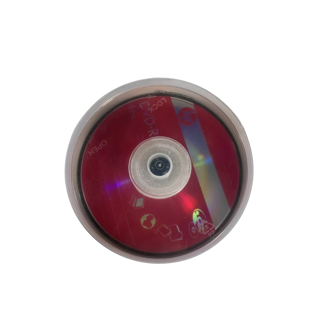 DVD-R GRABABLE HP 16X 4.7GB 100 UNIDADES - 3