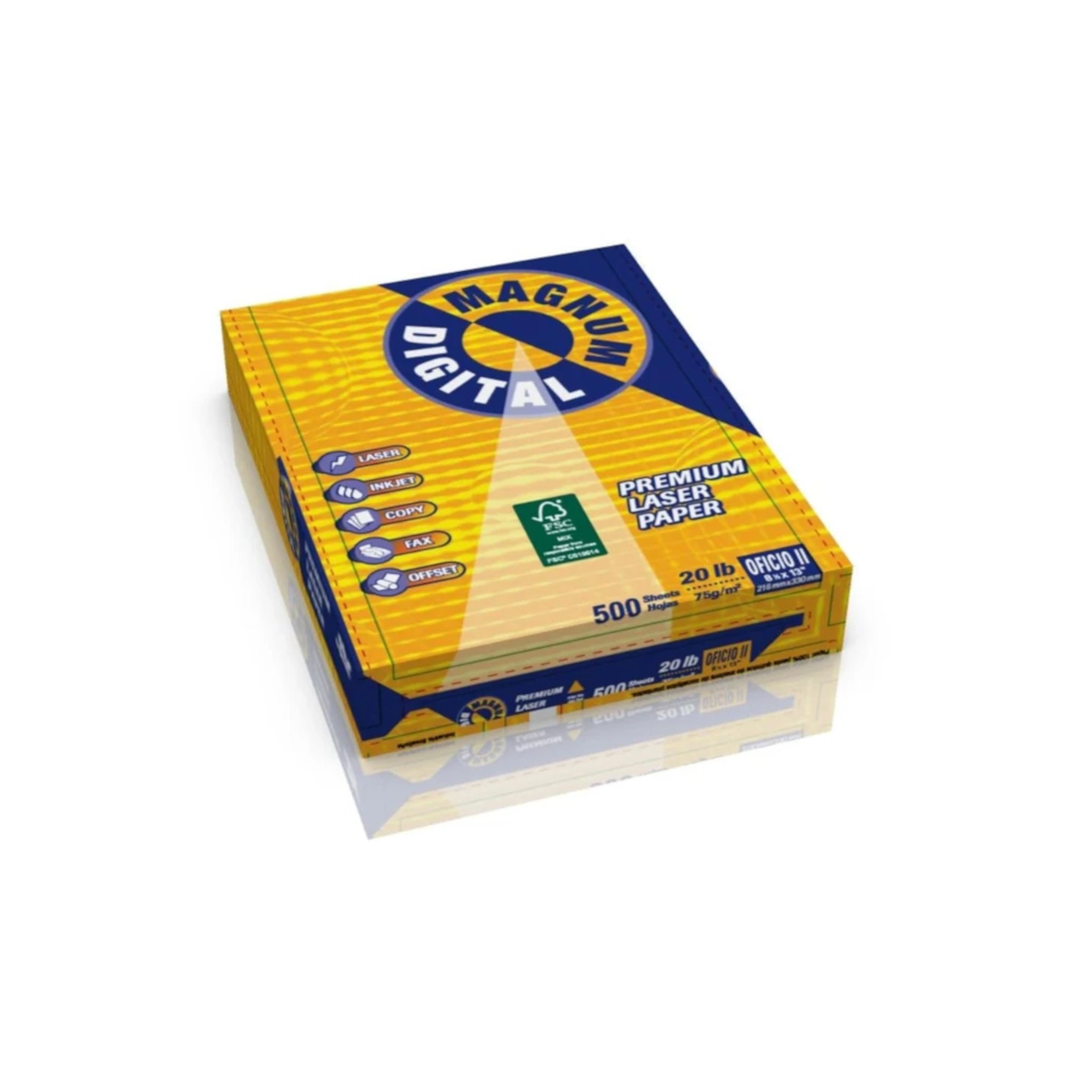 RESMA PAPEL FOTOCOPIA OFICIO MAGNUM - 2