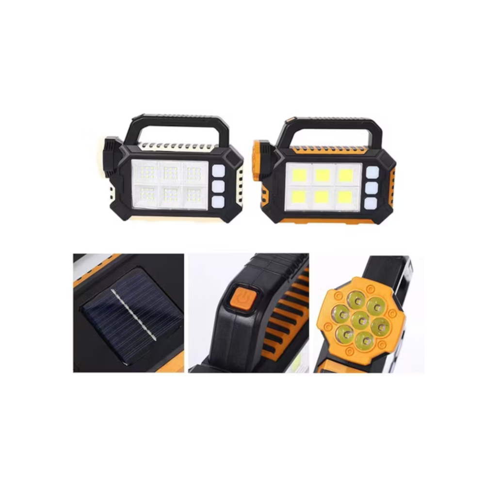 LINTERNA SOLAR POWERBANK RECARGABLE HS-8029 - 4