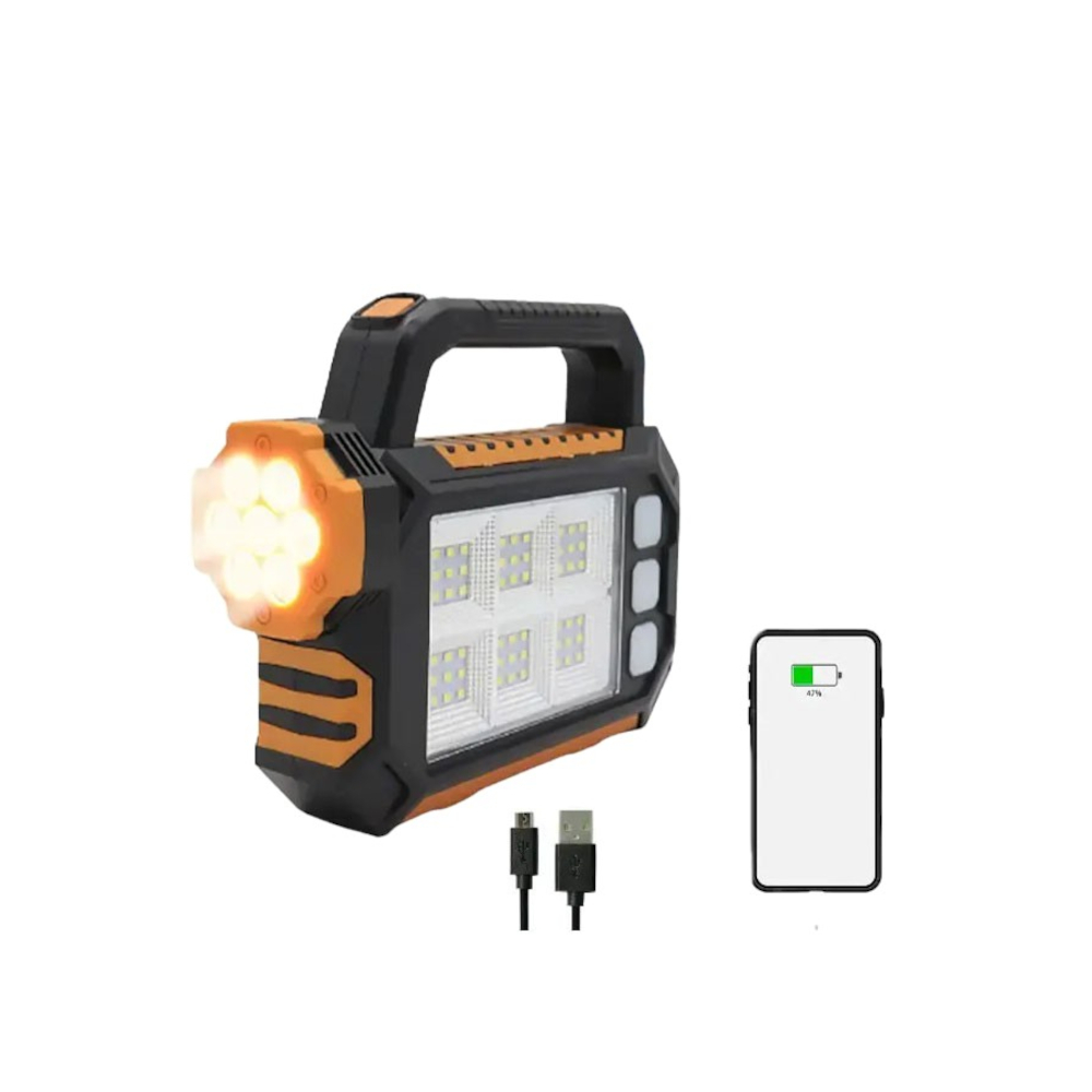 LINTERNA SOLAR POWERBANK RECARGABLE HS-8029 - 5