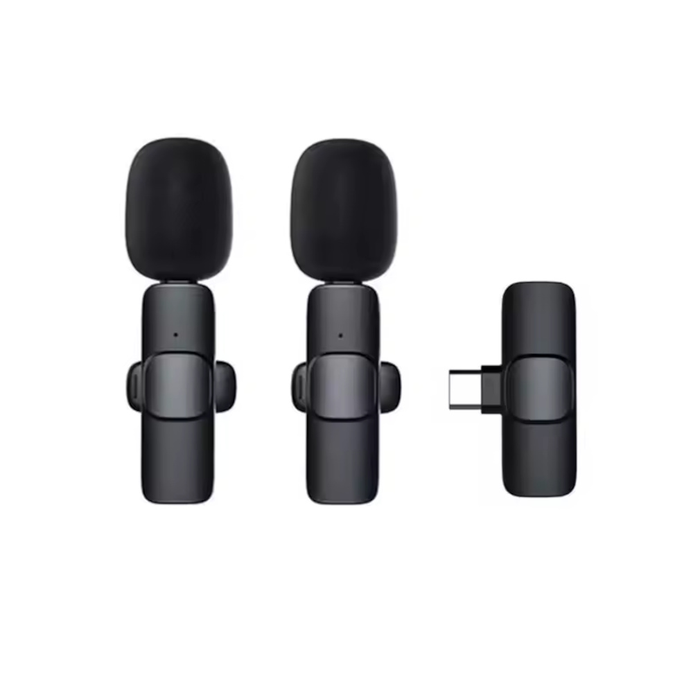 MICRÓFONO LAVALIER USB-C INALÁMBRICO PORTÁTIL - 1