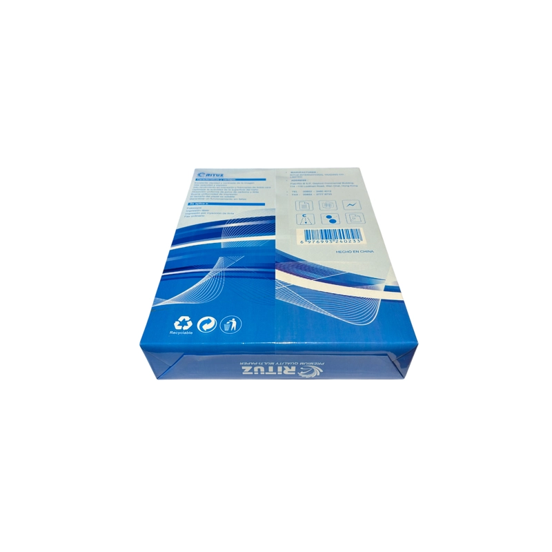 RESMA PAPEL CARTA RITUZ MULTIPROPÓSITO 500 HOJAS EN COLOR BLANCOS - 4