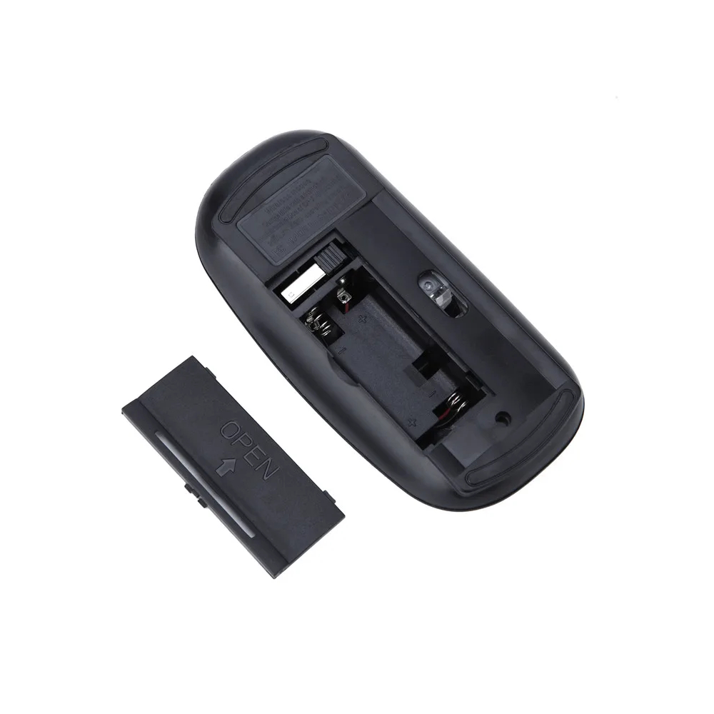 MOUSE OPTICO INALÁMBRICO SLIM DPI AJUSTABLE - 3