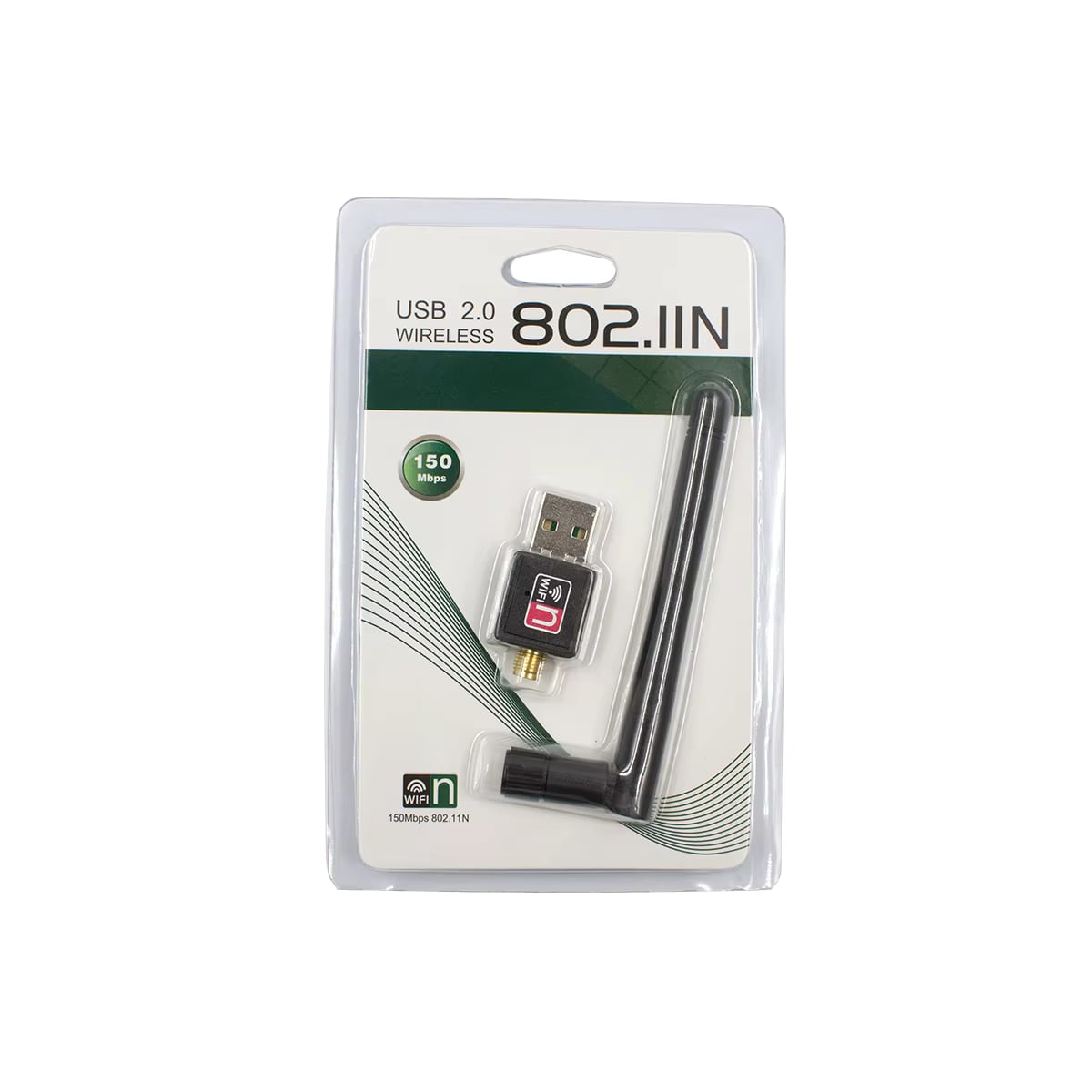 ADAPTADOR WIFI USB 802.IIN WIRELESS - 5