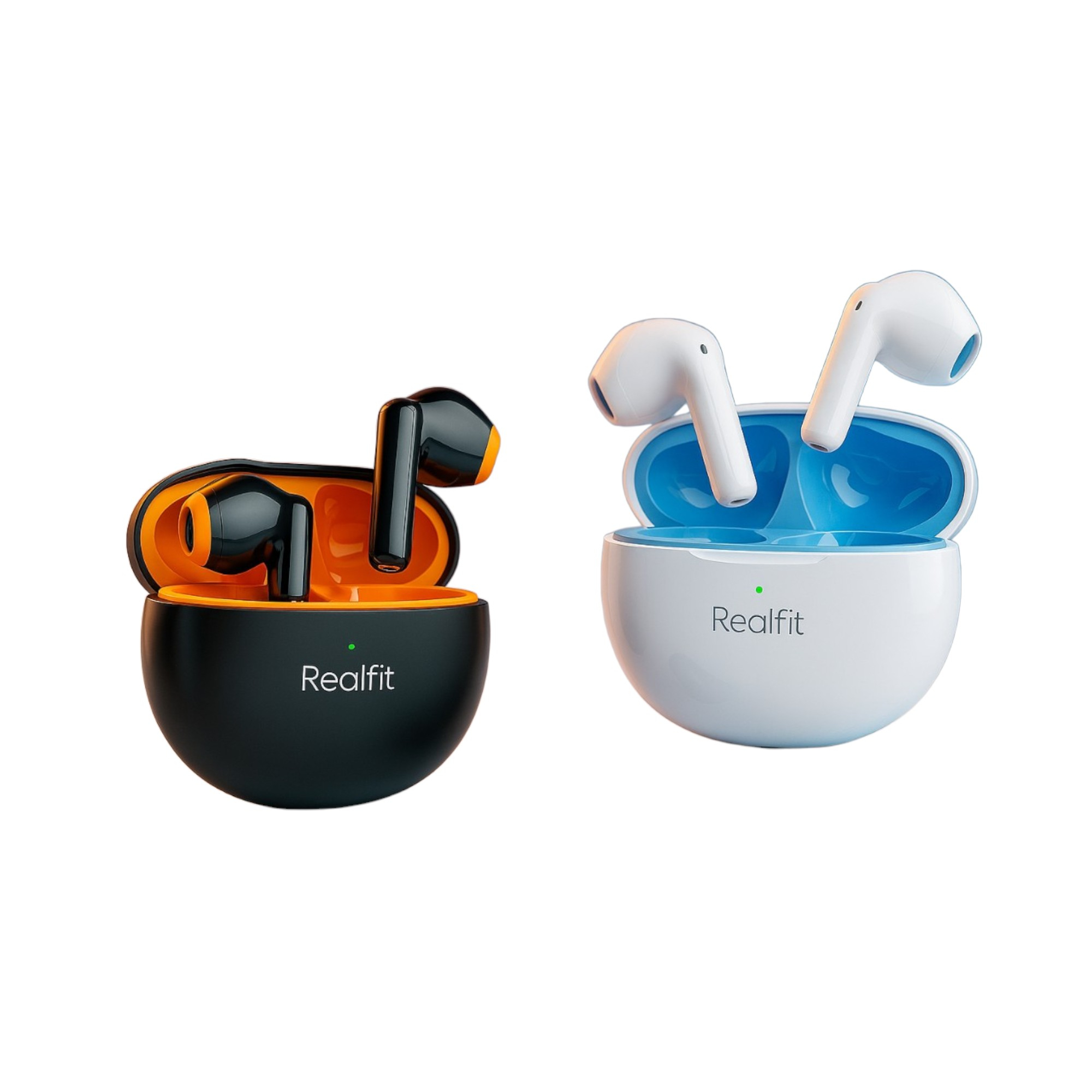 AUDIFONOS INALAMBRICOS REALFIT F2 - SONIDO HIFI, INALAMBRICOS CON LARGA BATERIA - 3