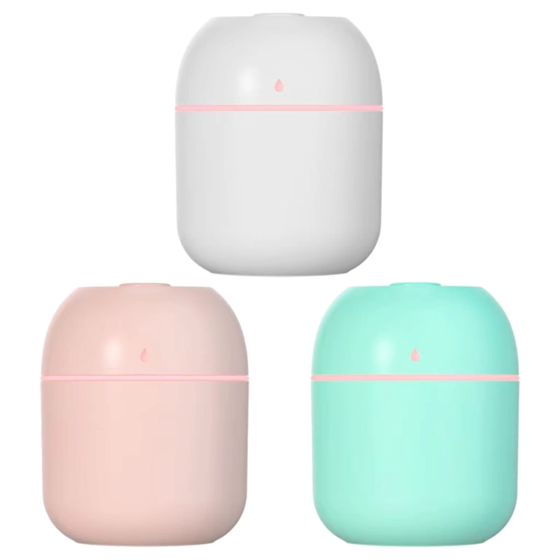 HUMIDIFICADOR DE AIRE PORTATIL Y SILENCIOSO USB - ROSA - 4