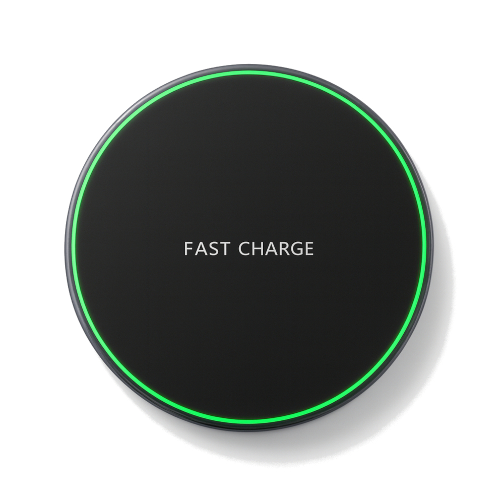 CARGADOR INALAMBRICO QI 30W USB - COMPATIBLE CON IPHONE, ANDROID Y DISPOSITIVOS QI - 1