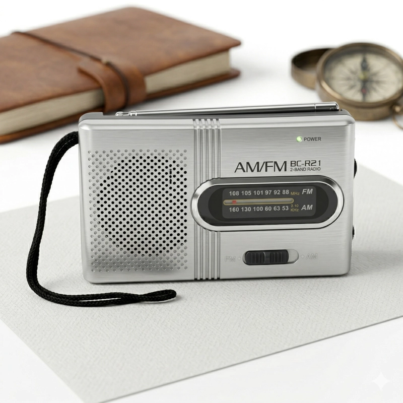 MINI RADIO PORTATIL FM AM BC-R21 - 2