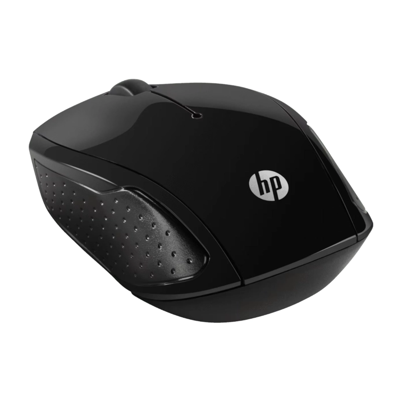 MOUSE HP 200 INALAMBRICO 1000 DPI - NEGRO - 2