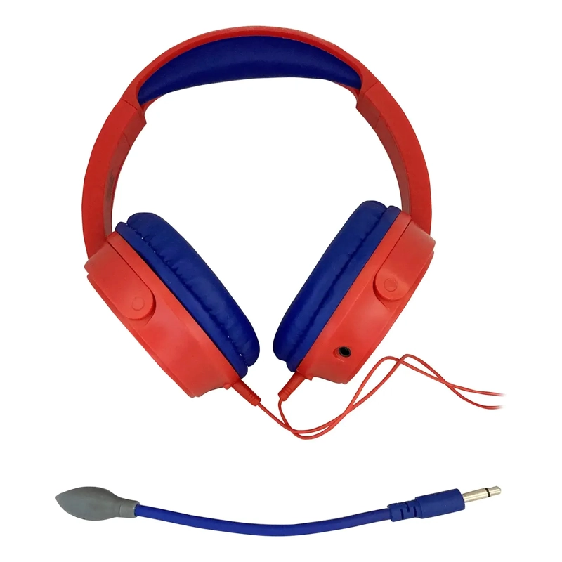 AUDIFONOS CON MICROFONO PARA CHAT SPIDERMAN – MODELO LFH13044 CON DISEÑO DIVERTIDO TEMATICO - 3
