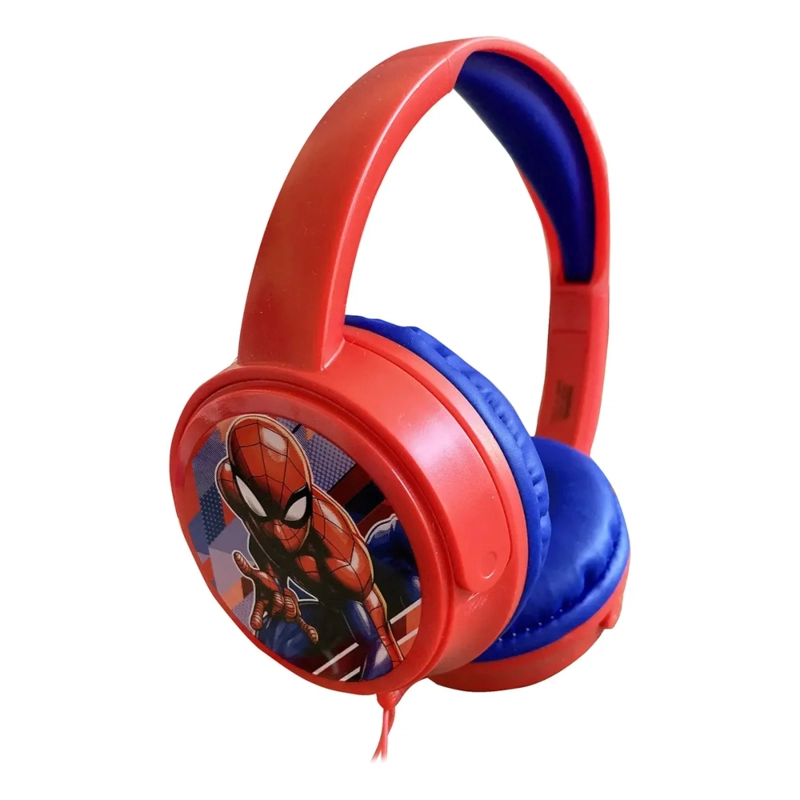 AUDIFONOS CON MICROFONO PARA CHAT SPIDERMAN – MODELO LFH13044 CON DISEÑO DIVERTIDO TEMATICO - 6