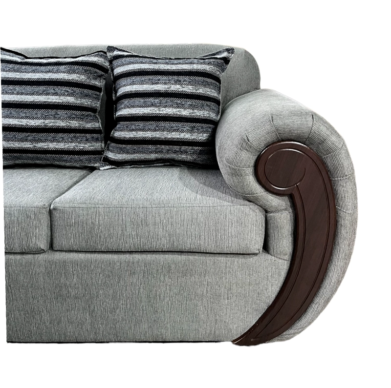 SECCIONAL 5 CUERPOS HAMBURGO CHENILLE GRIS MEDIO | Gris | Izquierdo - 3