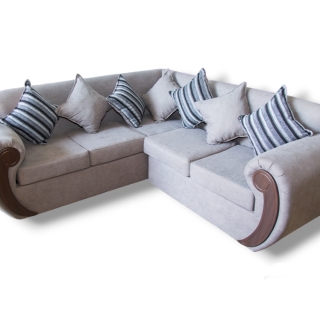 SECCIONAL 5 CUERPOS HAMBURGO CHENILLE BEIGE | Beige | Izquierdo - 1