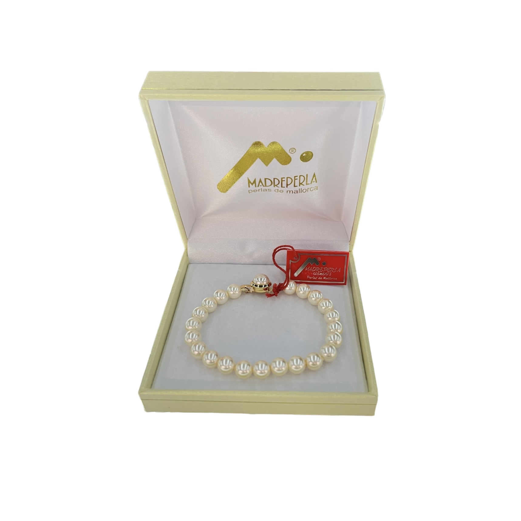 SET COLLAR DE PERLAS MALLORCA 45 CM MAS PULSERA PERLAS - 3