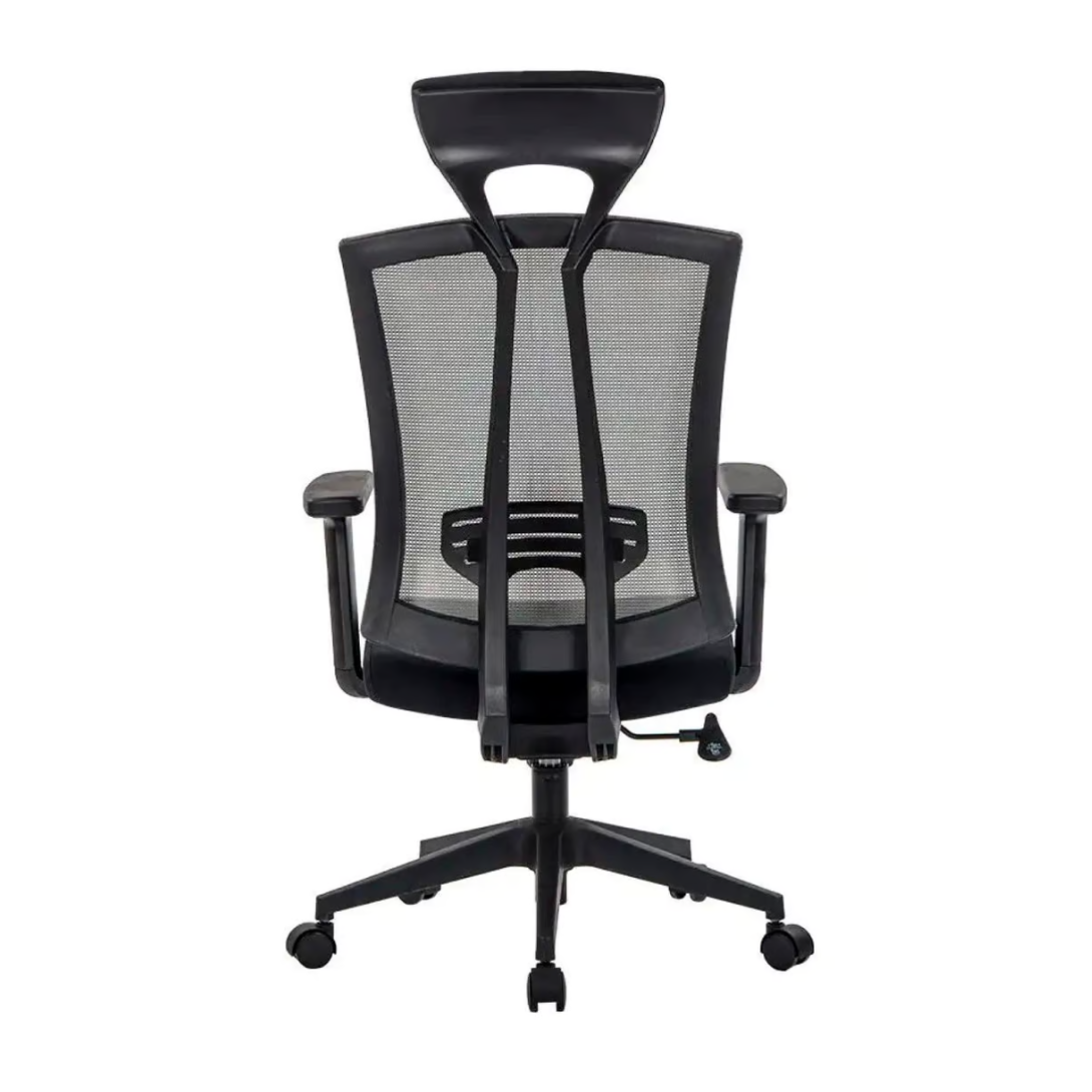 SILLA DE OFICINA ERGONOMICA PRO APOYACABEZA JAVIMATE COLOR NEGRO - 5