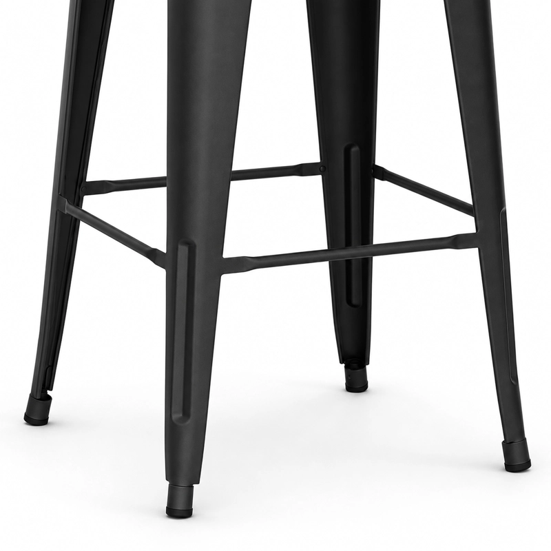 PACK 2 PISOS DE METAL TOLIX ASIENTO DE MADERA - 8