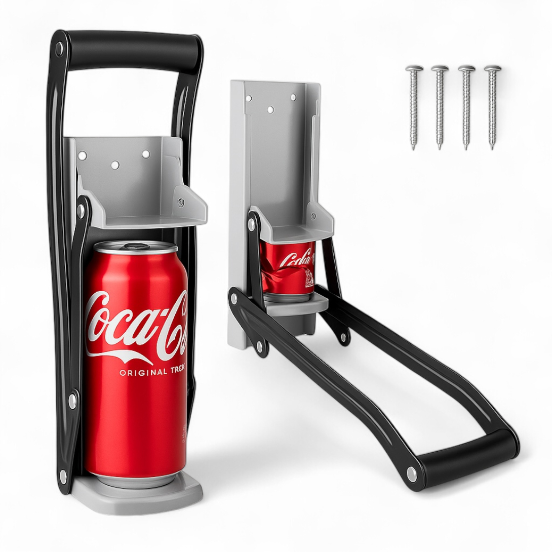 APLASTA LATAS Y ABREBOTELLAS DE ALUMINIO - 1