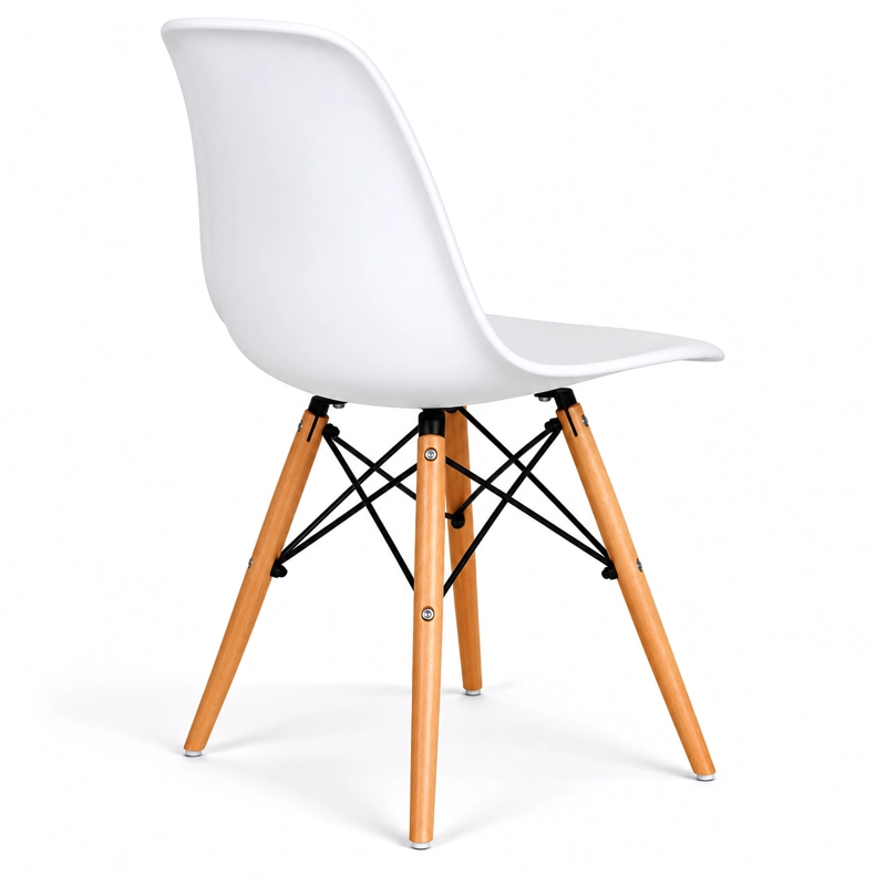 PACK 4 SILLAS COMEDOR EAMES BLANCA - 5
