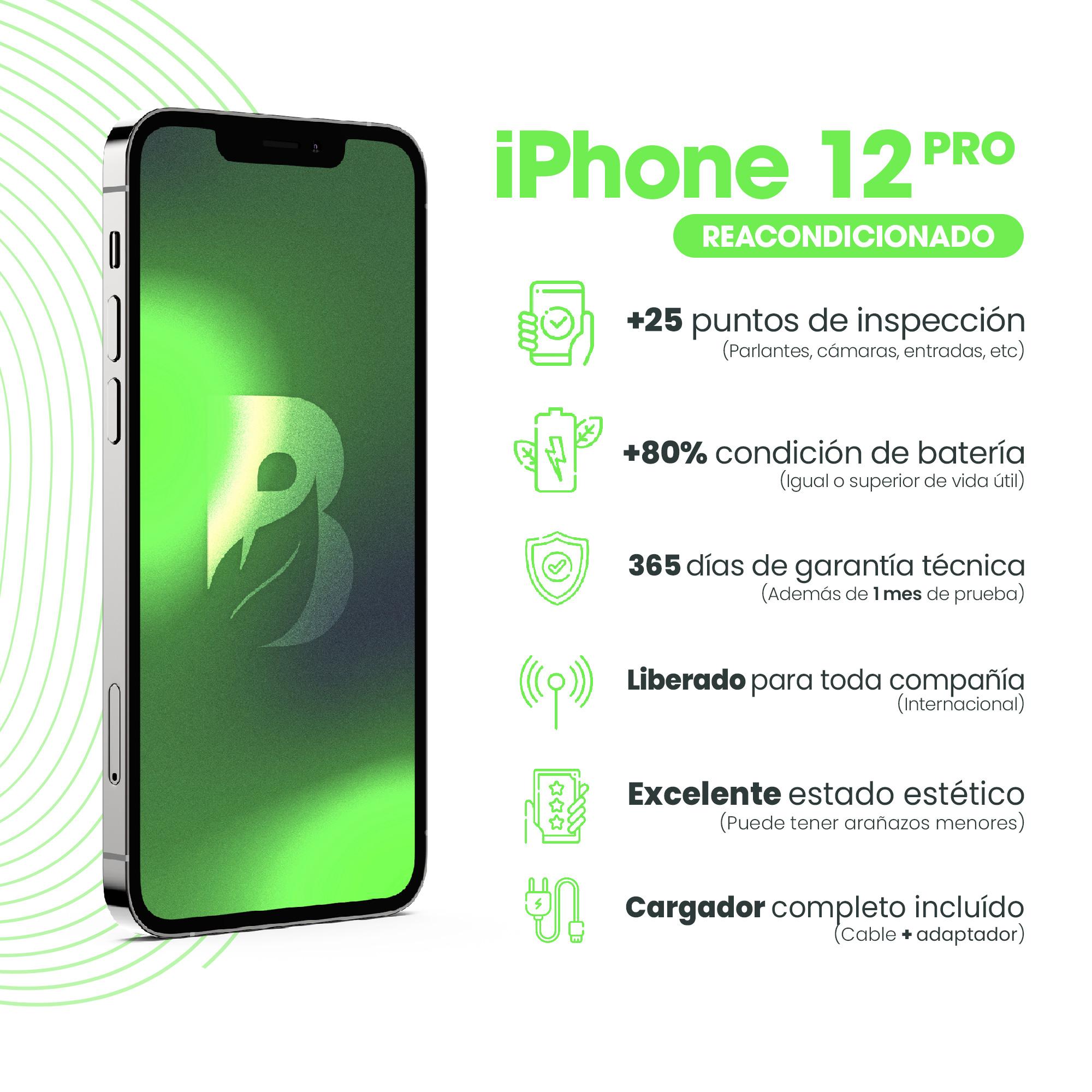 IPHONE 12 PRO 128GB - GRAFITO RECONDICIONADO - 6
