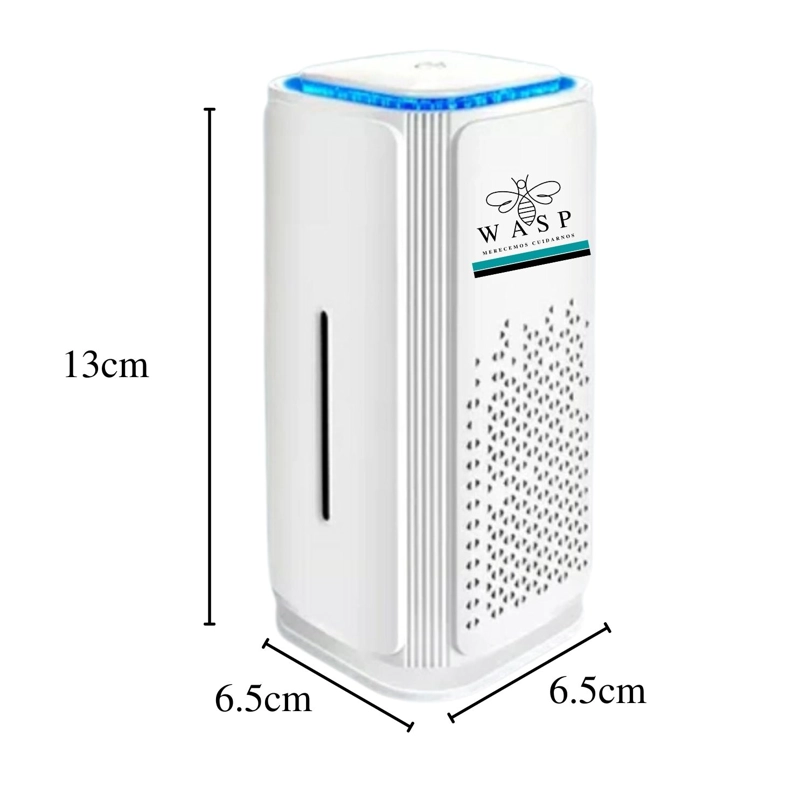PURIFICADOR DE AIRE WASP CON FILTRO HEPA IONIZADOR Y LUZ UV - 2