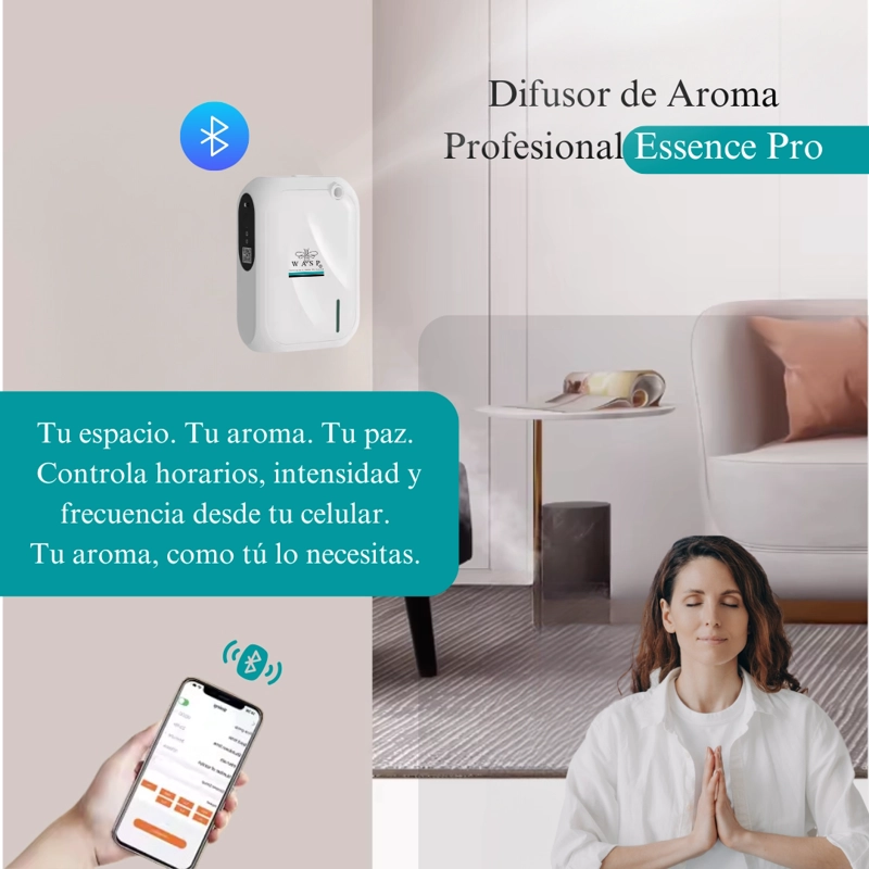 DIFUSOR DE AROMA WASP ESSENCE PRO - 8