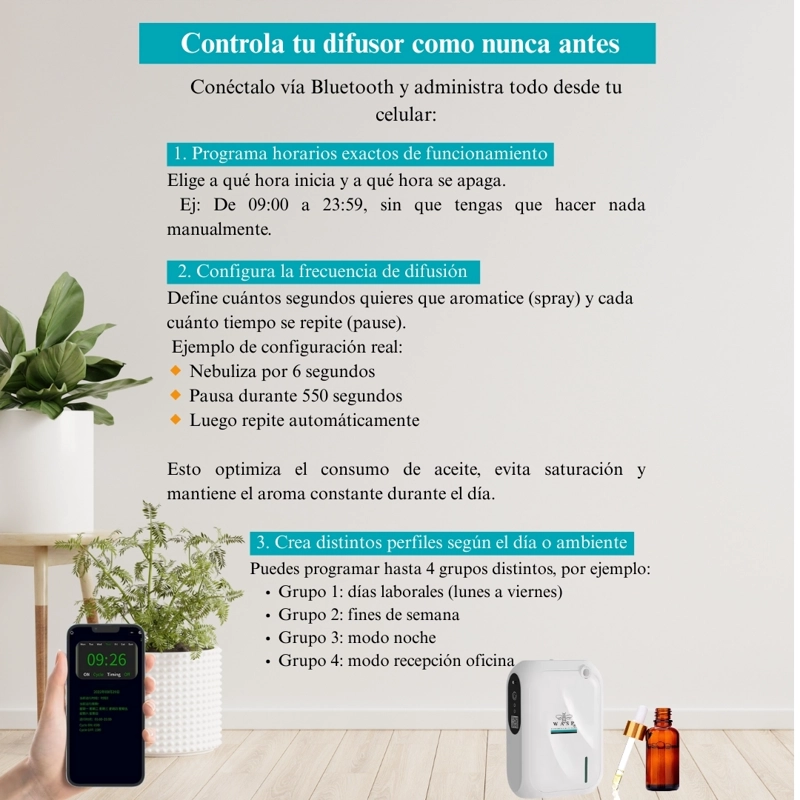 DIFUSOR DE AROMA WASP ESSENCE PRO - 9