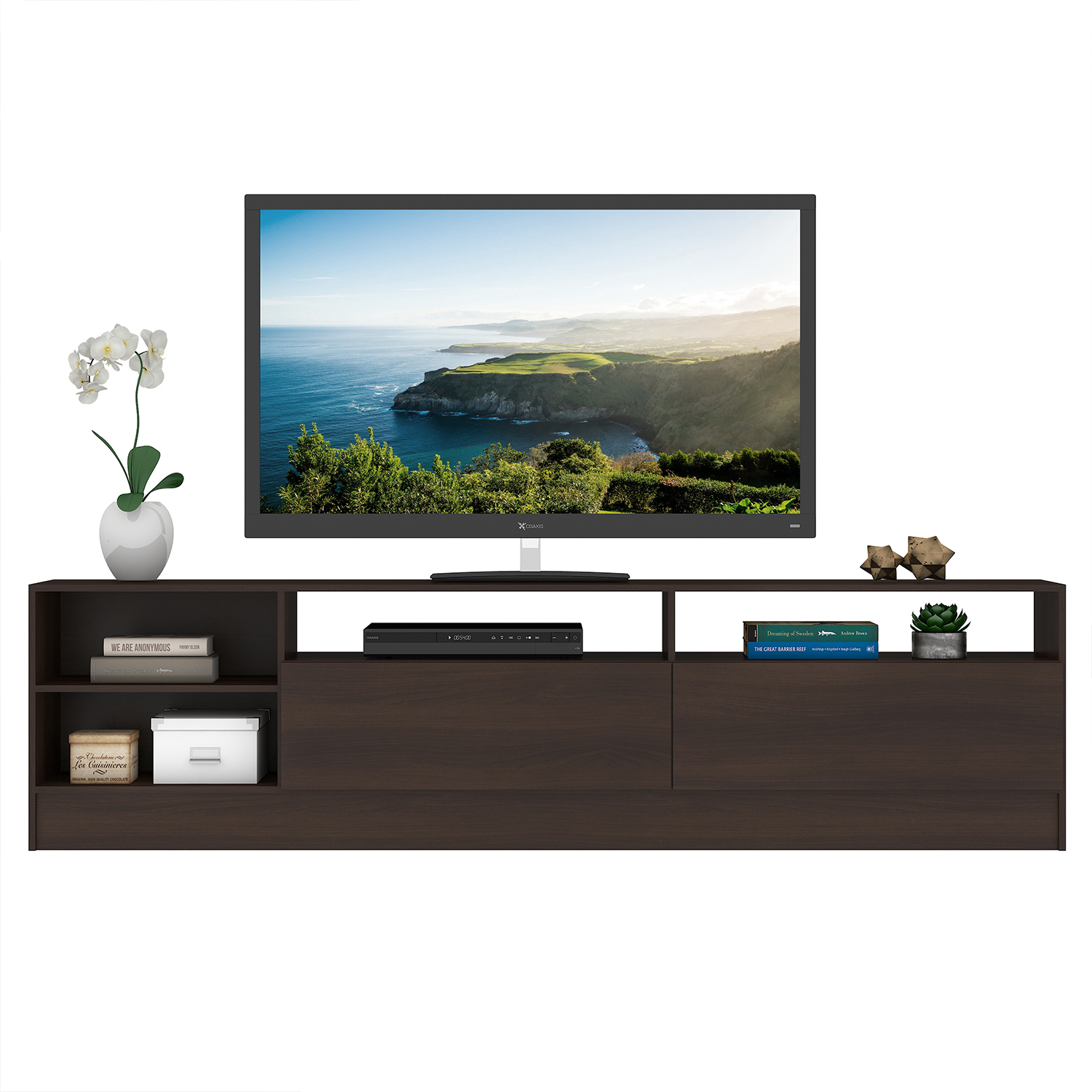 RACK TV 75 PULGADAS 2 PUERTAS VEKKA HOME MOYAN CAFE - 2