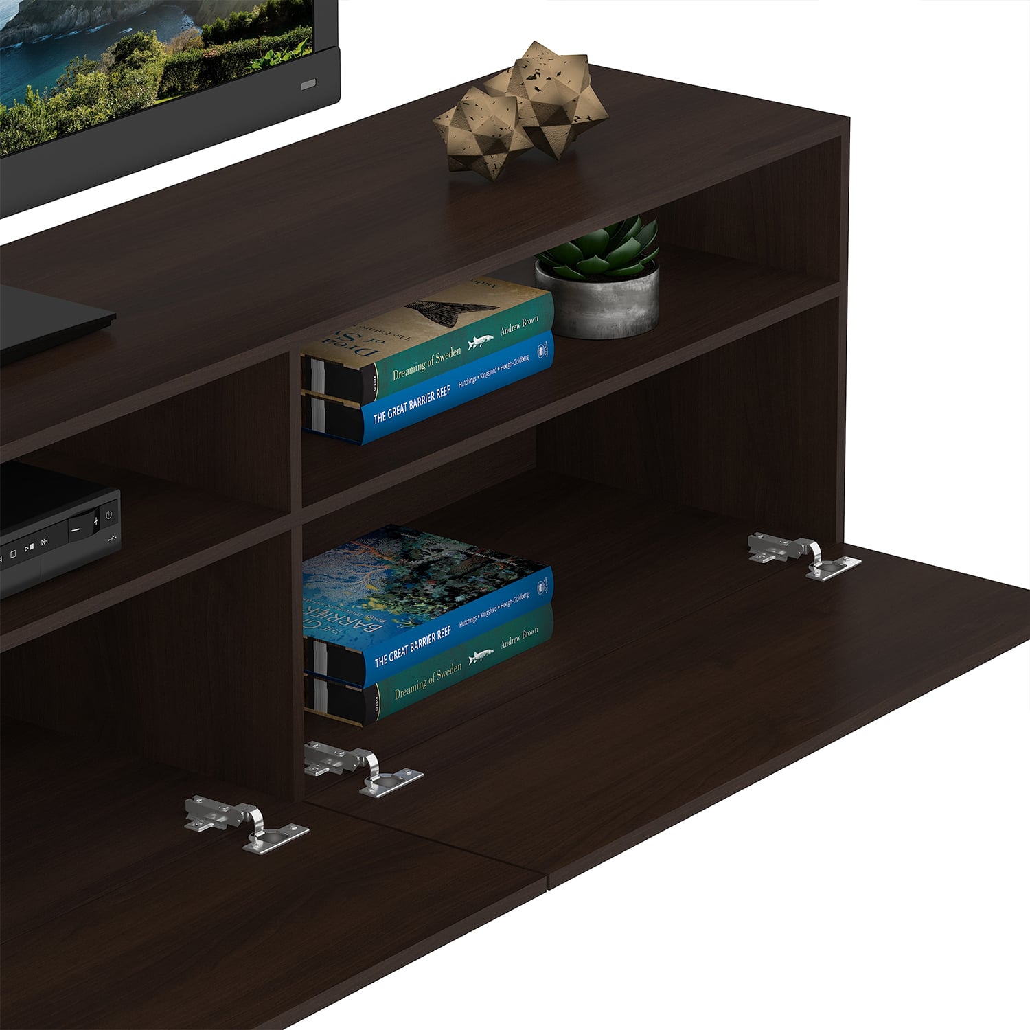 RACK TV 75 PULGADAS 2 PUERTAS VEKKA HOME MOYAN CAFE - 4