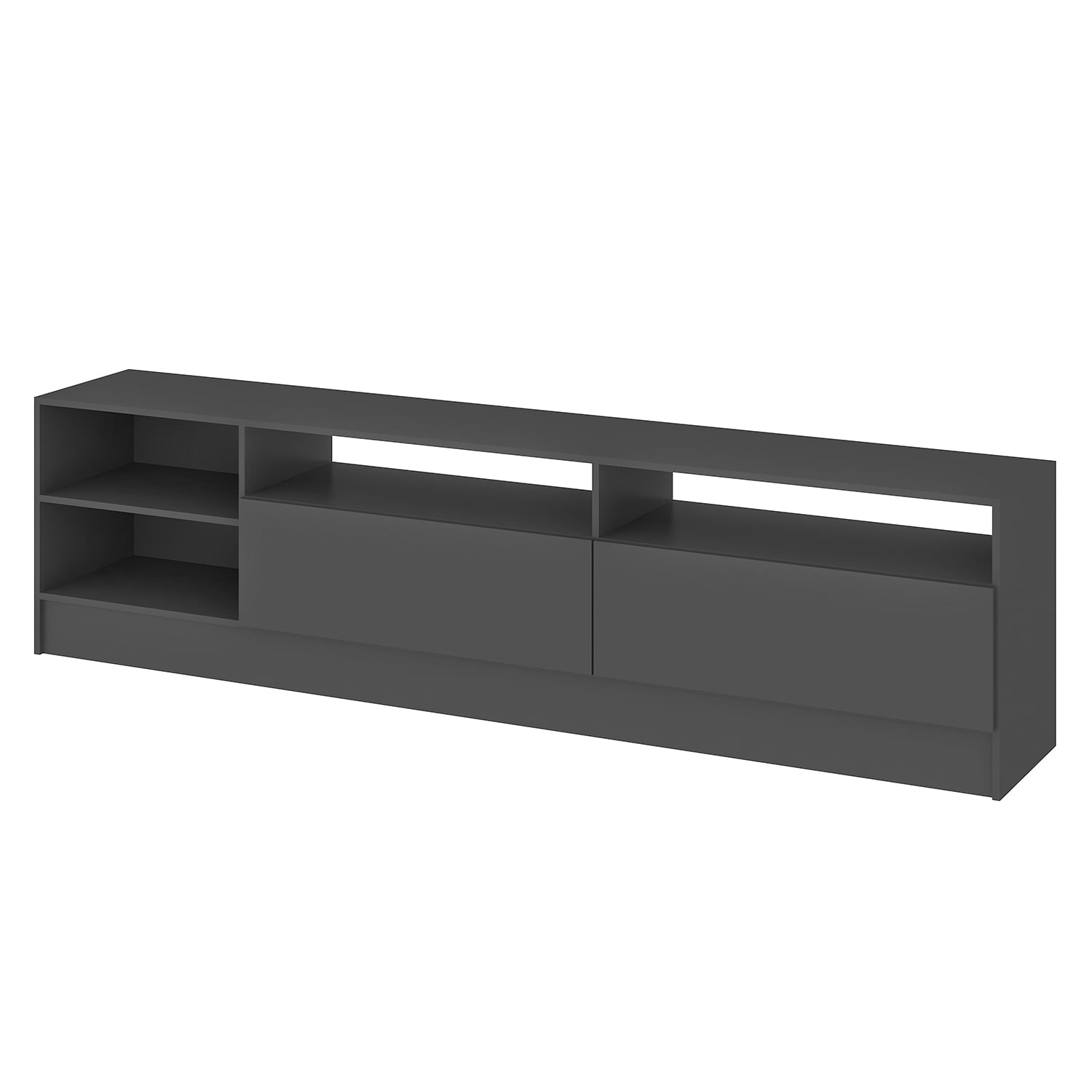 RACK TV 75 PULGADAS 2 PUERTAS VEKKA HOME MOYAN GRAFITO - 5
