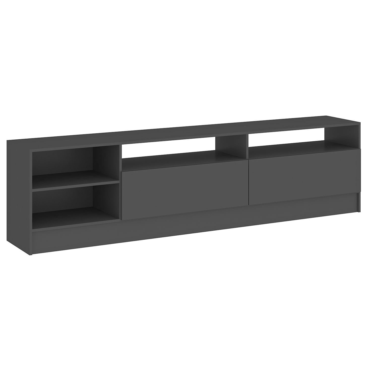 RACK TV 75 PULGADAS 2 PUERTAS VEKKA HOME MOYAN GRAFITO - 6