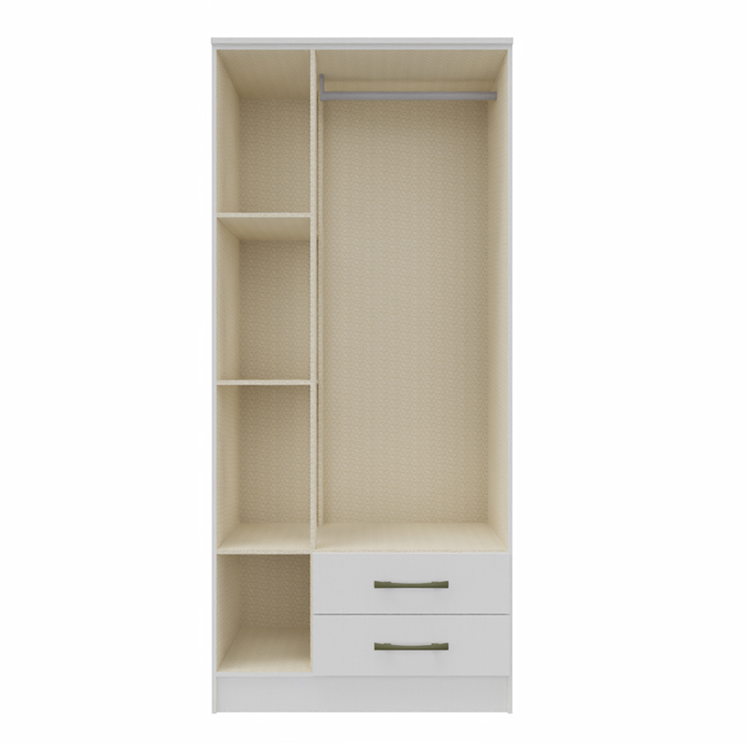 CLOSET PEQUIM LIGHT 3P 2C - 3