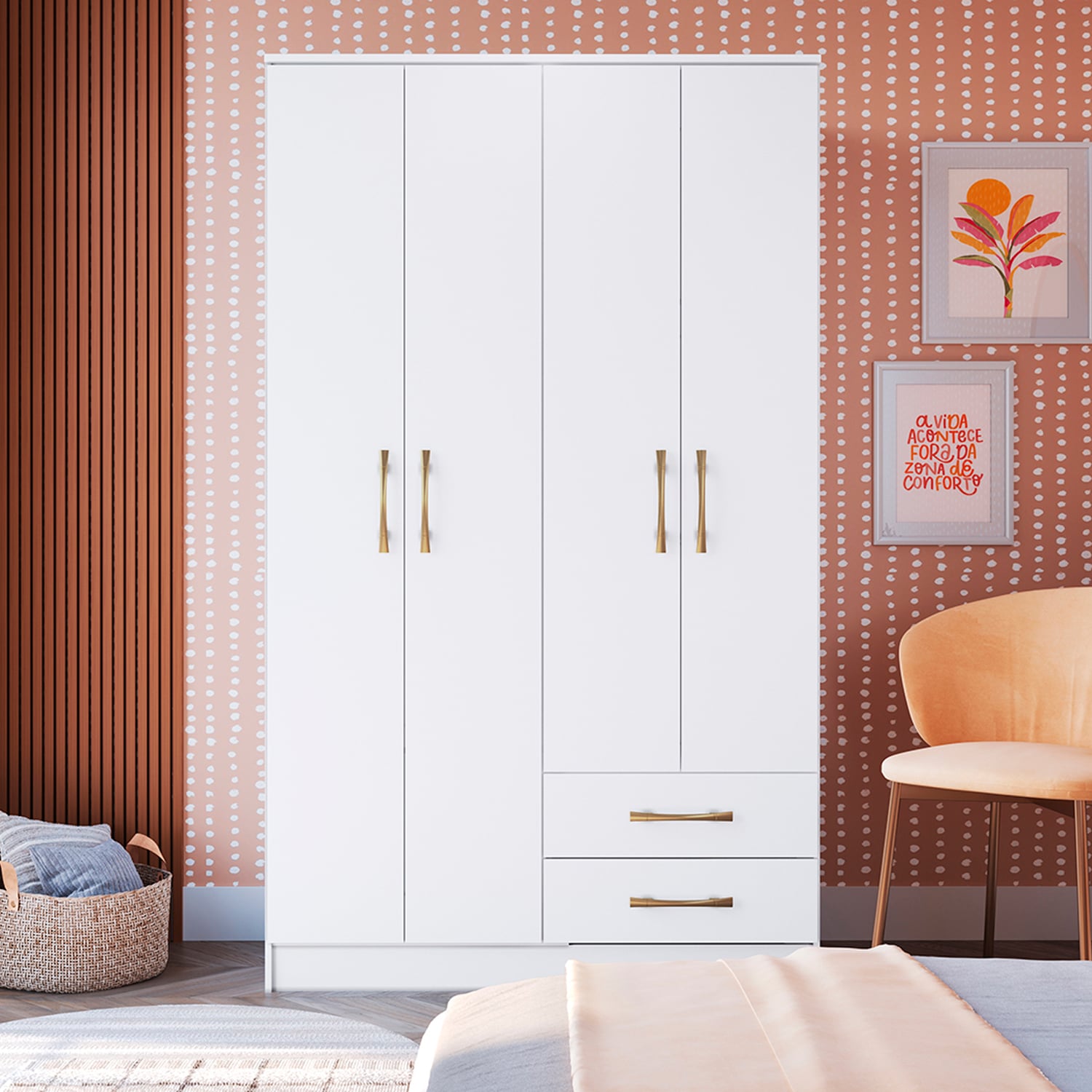 CLOSET PEQUIM LIGHT 4P 2C - 6