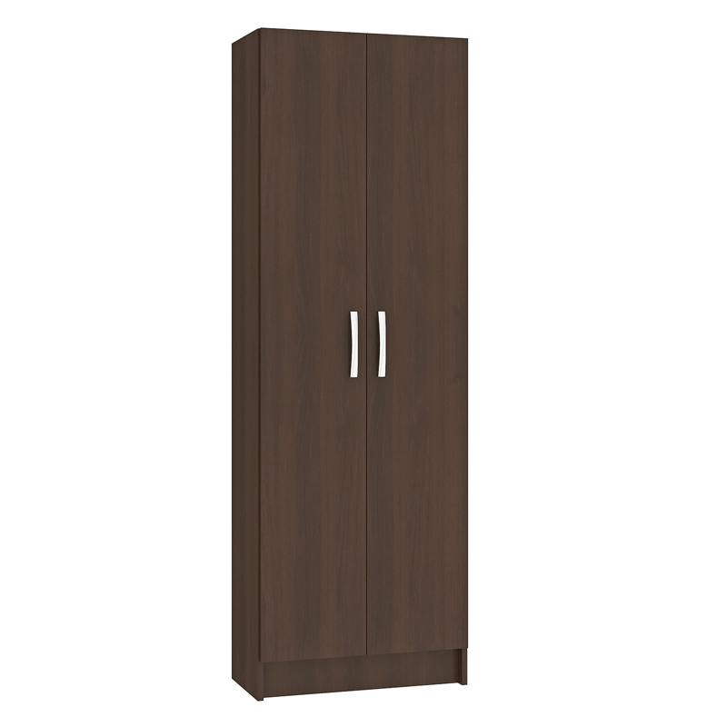 CLÓSET VEKKA HOME MOBI MDP 2 PUERTAS CAFÉ RUSTICO - 3