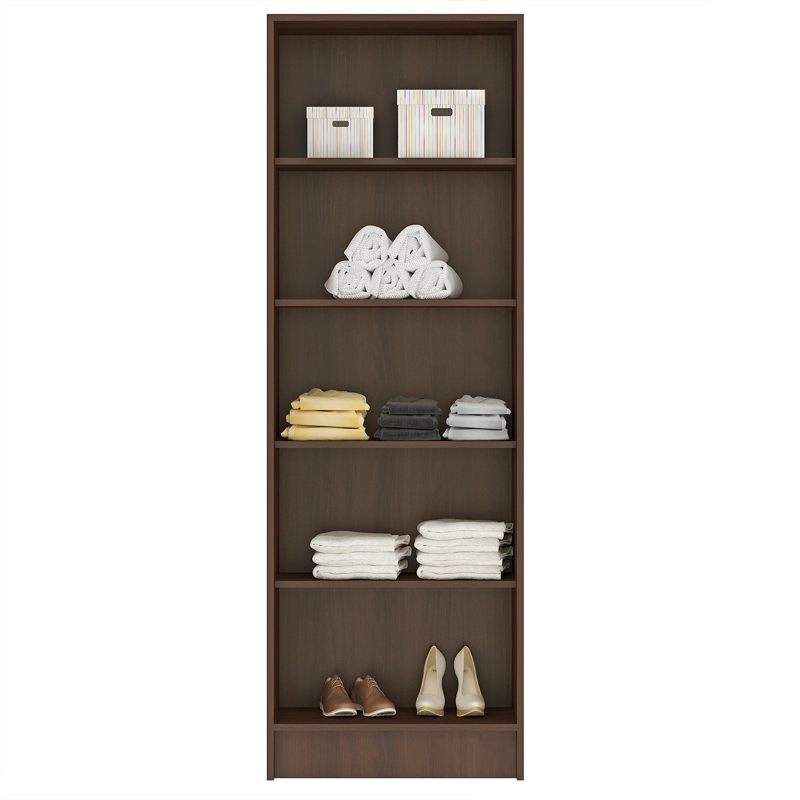 CLÓSET VEKKA HOME MOBI MDP 2 PUERTAS CAFÉ RUSTICO - 5