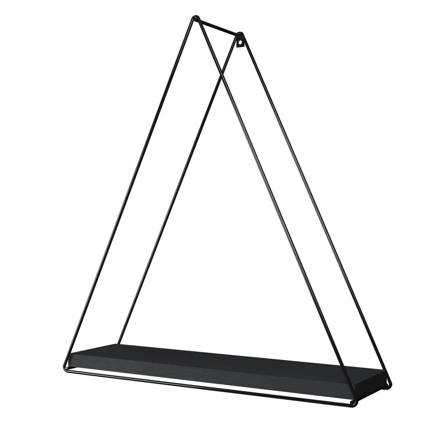 REPISA TRIANGULAR TOTAL BLACK 25X10X25CM - 2