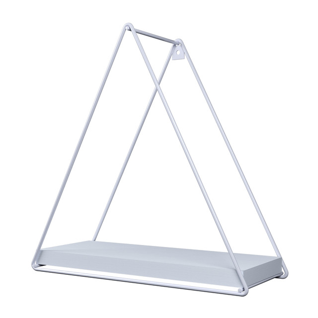 REPISA TRIANGULAR TOTAL WHITE 25X10X25CM - 2