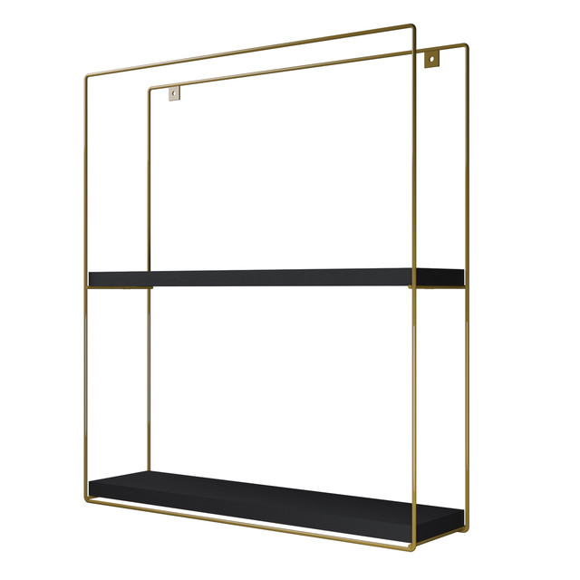 REPISA CUADRADA GOLDEN BLACK - 2