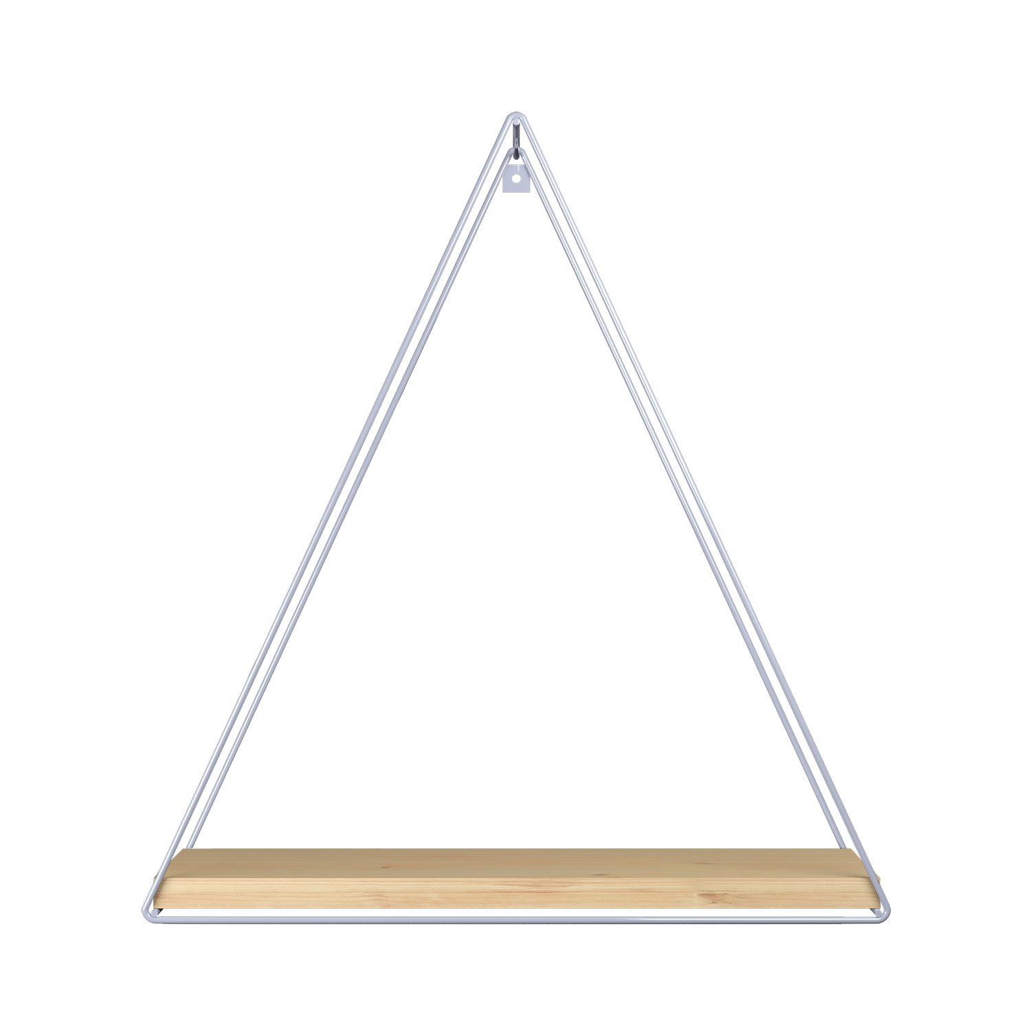 REPISA TRIANGULAR PINO WHITE 37X10X40CM - 3