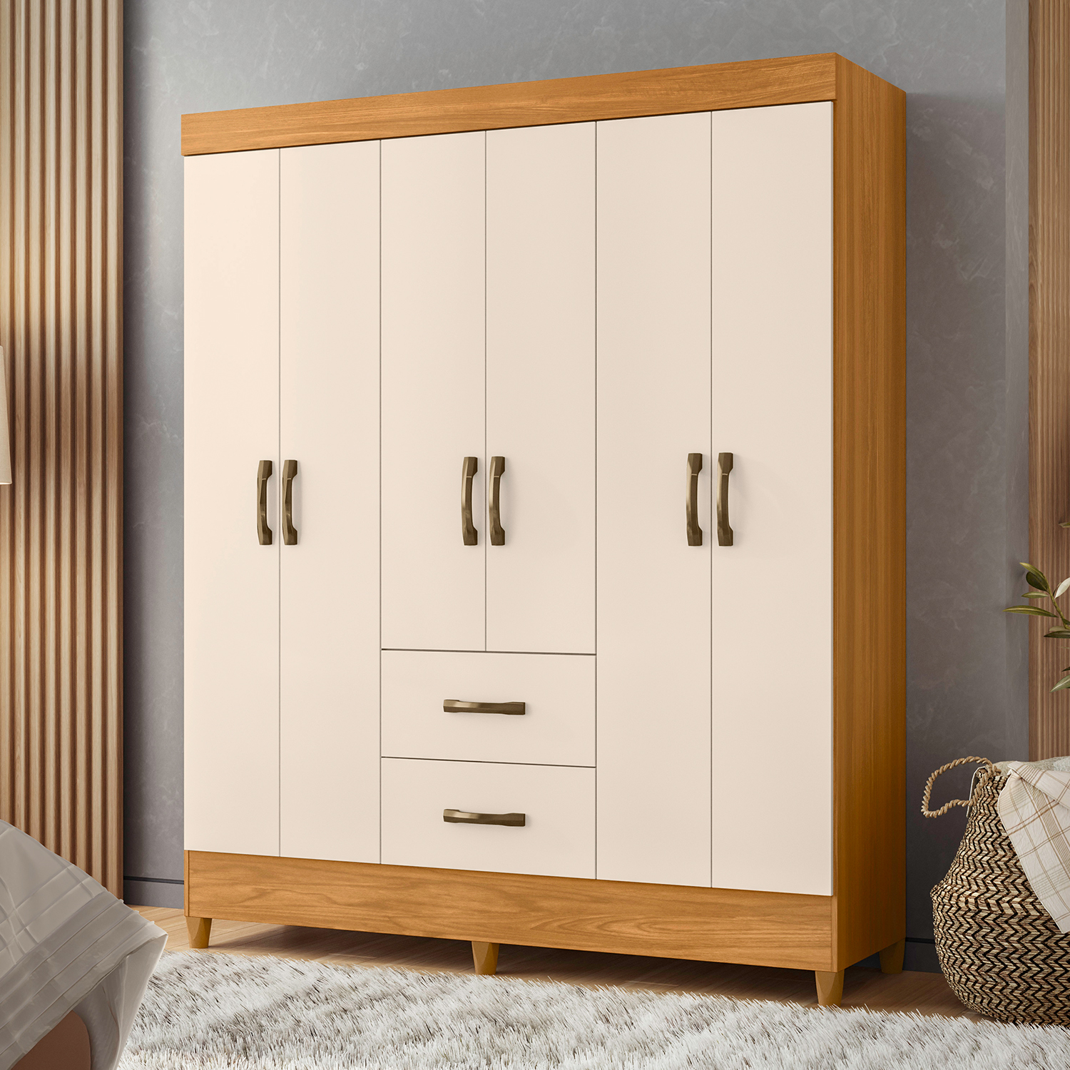 COMBO VEKKA HOME MOBI MDP CAFÉ CLOSET 6P+ CLOSET 4P - 2