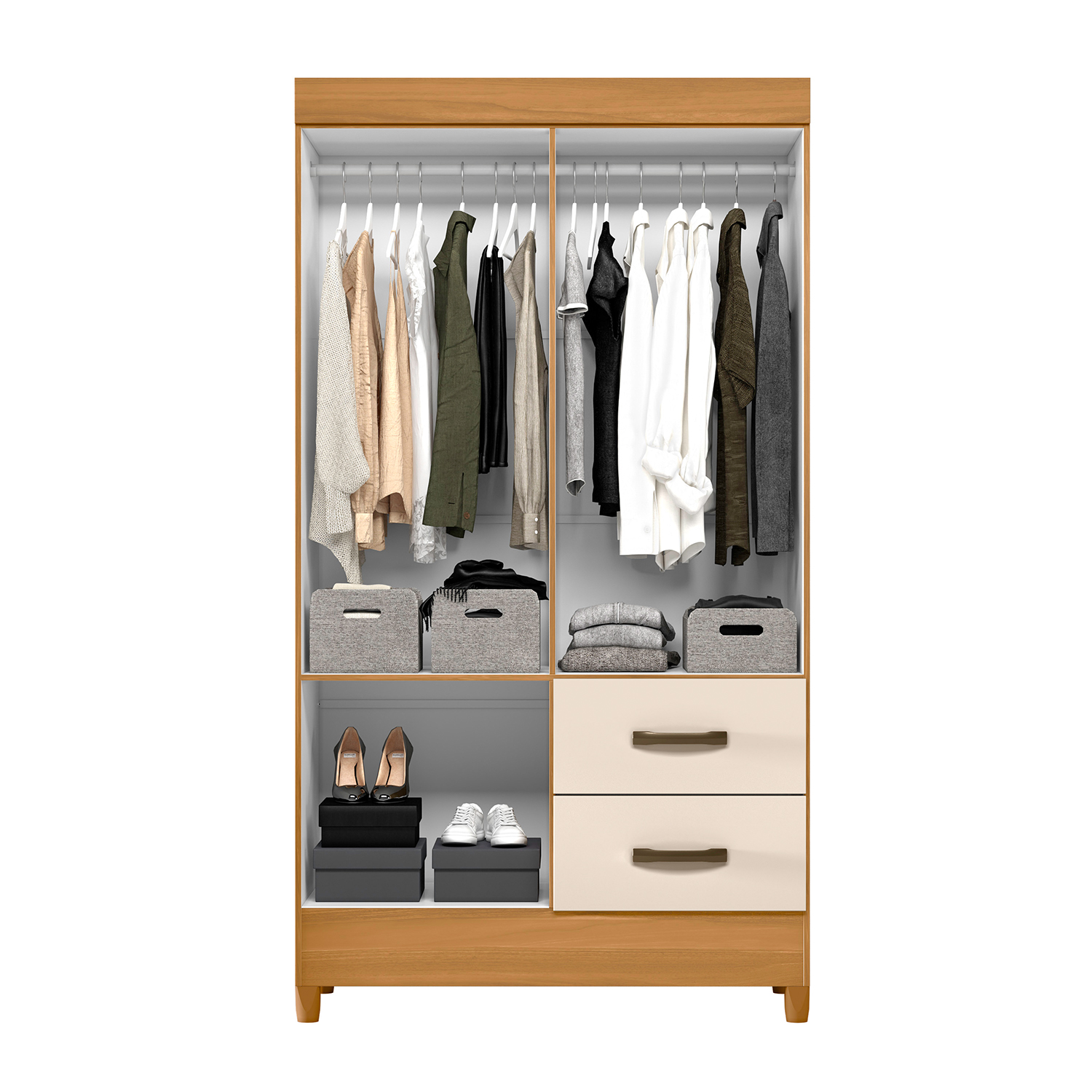 COMBO VEKKA HOME MOBI MDP CAFÉ CLOSET 6P+ CLOSET 4P - 5
